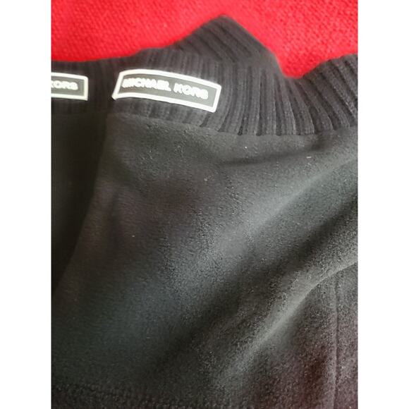 Michael Kors MK Short Ribbed Boot Socks black Size Lg/XL - Picture 2 of 7